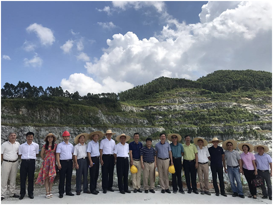 廣東省省政協(xié)“加強(qiáng)礦山、石場復(fù)綠和管理，建設(shè)美麗廣東”提案督辦組來燊泰基調(diào)研