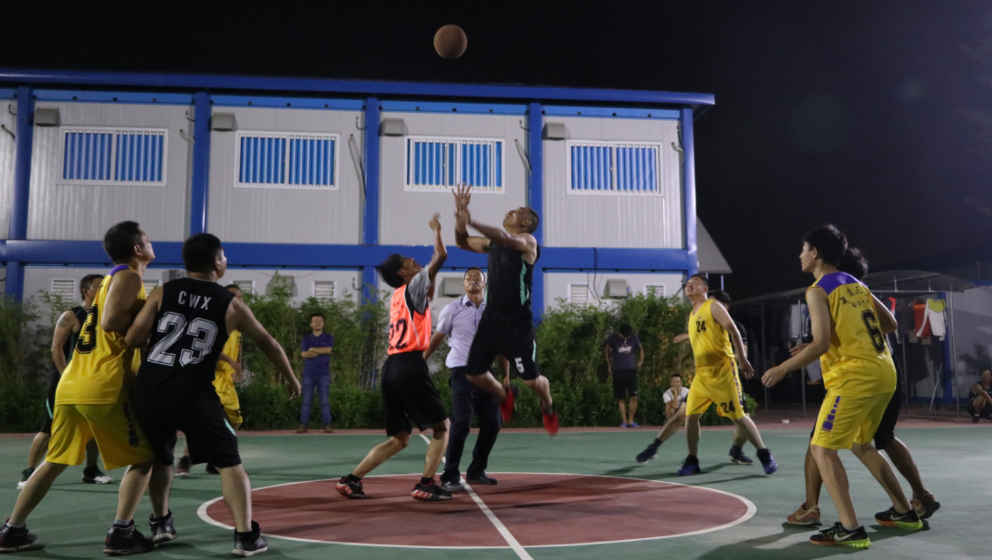 迎雙節(jié)?展風采?創(chuàng)未來 —中建三局與招商港灣籃球友誼賽