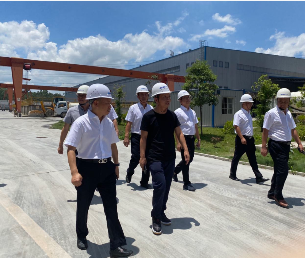 集團(tuán)董事長(zhǎng)、總裁劉裕一行赴東莞公司視察指導(dǎo)工作